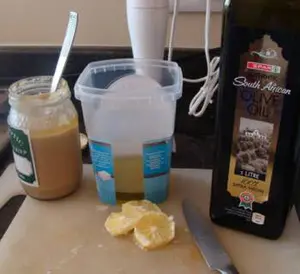 Hummus ingredients