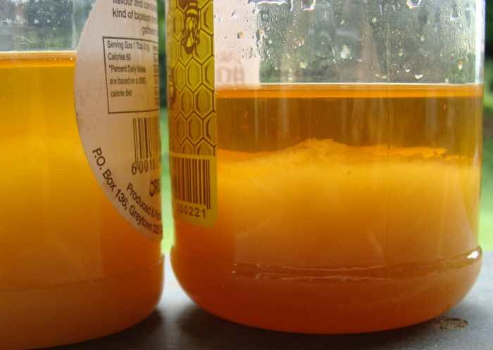 Adulterated honey