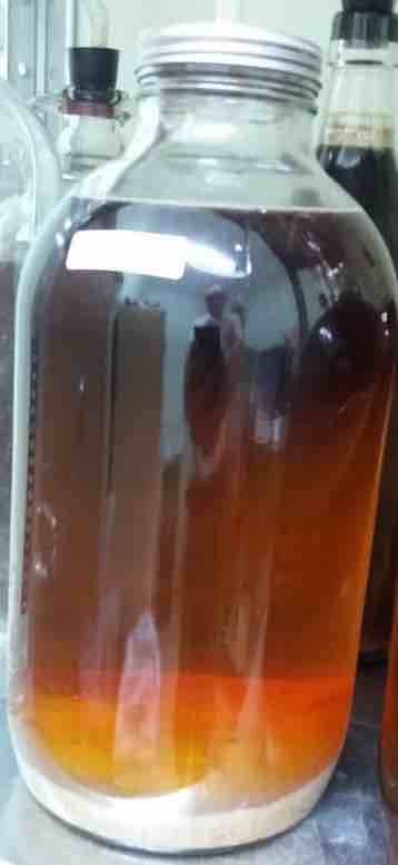 All-hive mead ready for bottling.