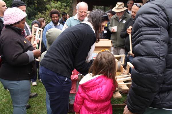 Beginners' day for beekeeping. Beginners' day for beekeeping.