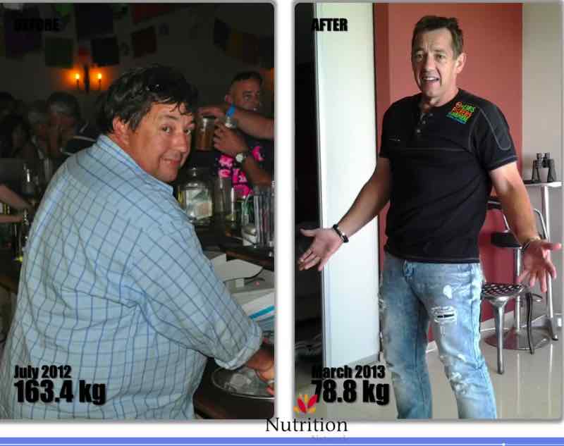 Billy Tosh lost an enormous amount of weight by banting. With thanks to the Nutrition Network. Billy Tosh lost an enormous amount of weight by banting. With thanks to the Nutrition Network.
