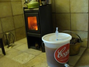 Making honey mead is one of Bernard Preston's preoccupations. Making honey mead is one of Bernard Preston's preoccupations.