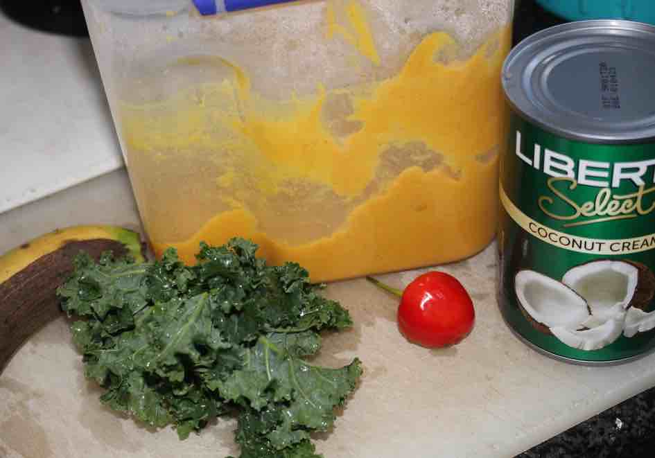 Butternut kale smoothie ingredients Butternut kale smoothie ingredients