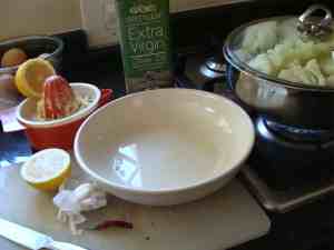 Cauliflower recipes, the sauce