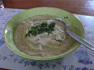 Cauliflower soup recipe