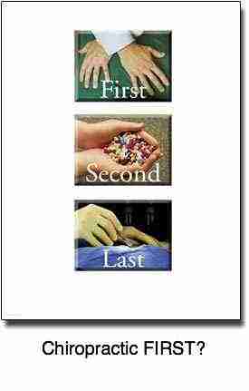 Chiropractic first Chiropractic first