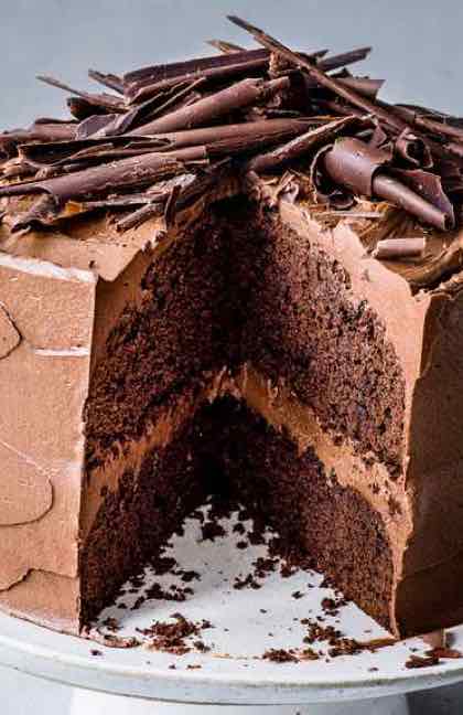 Chocolate cake is junk food. Chocolate cake is junk food.