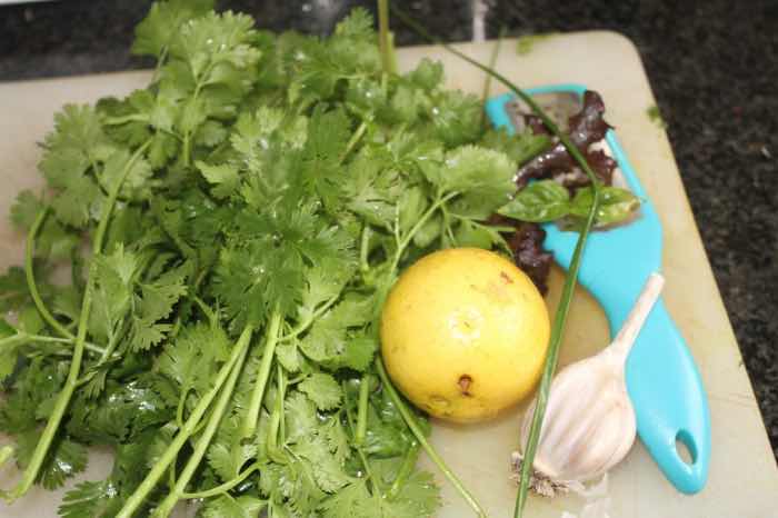Cilantro gremolata ingredients Cilantro gremolata ingredients