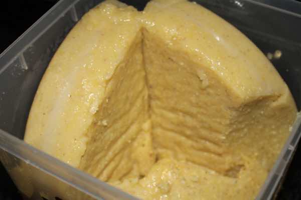Cooled gelatinized corn grits Cooled gelatinized corn grits