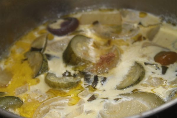 Creamed midsummer zucchini squash recipe Creamed midsummer zucchini squash recipe