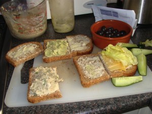 Easy lunch recipes on low GI bread. Easy lunch recipes on low GI bread.