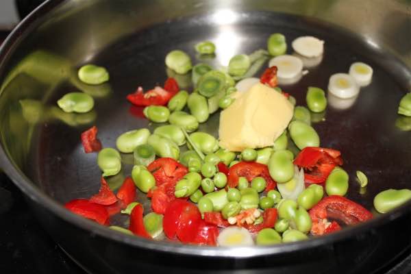 Eggs Hilton in pan Eggs Hilton in pan