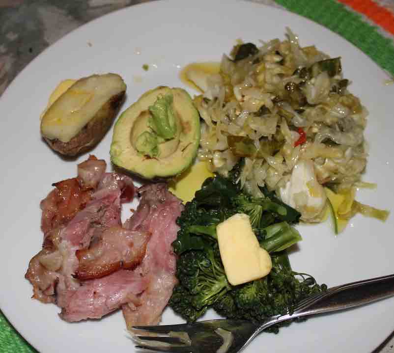 Eisbein and sauerkraut supper is a wonderful probiotic for the happy tum. Eisbein and sauerkraut supper is a wonderful probiotic for the happy tum.