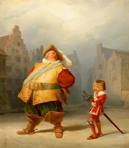 Falstaff two yards around Falstaff two yards around