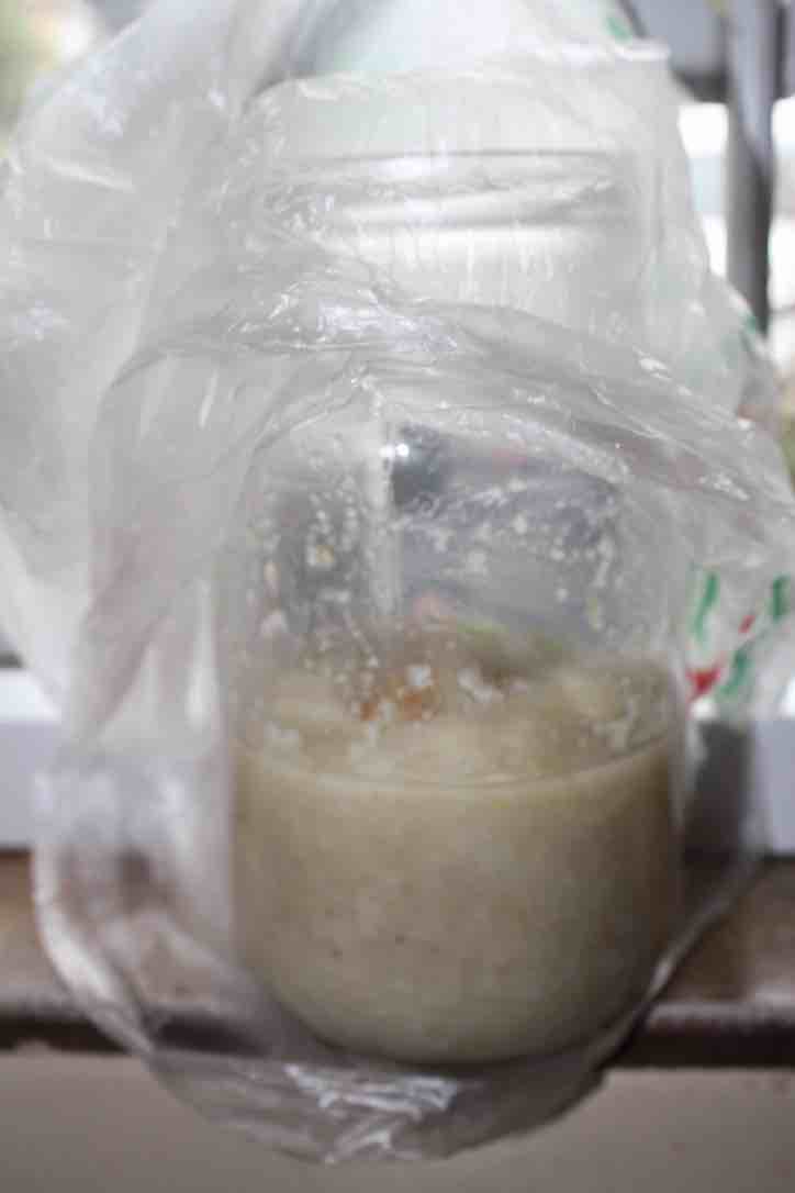 Fermented maize porridge.