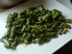 The green beans for your succotash recipe. The green beans for your succotash recipe.