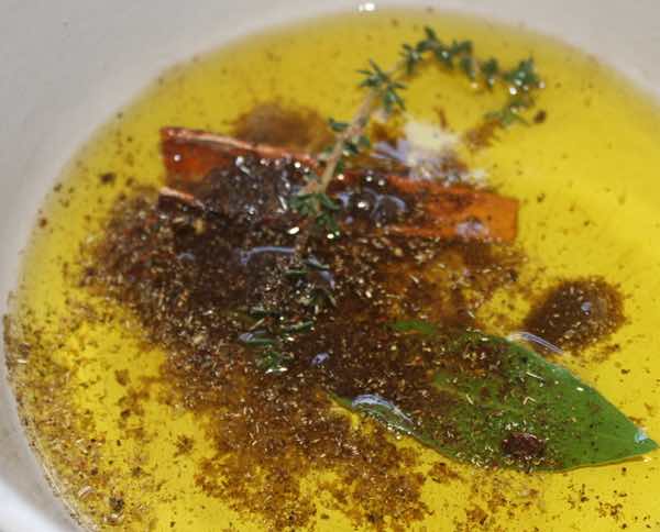 Heating peppadew oil spices Heating peppadew oil spices