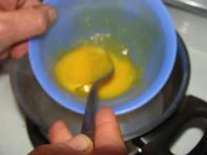 Hollandaise sauce uses the egg yolks. Hollandaise sauce uses the egg yolks.