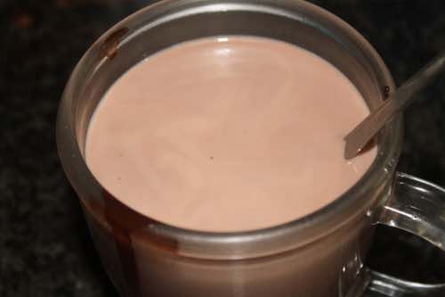 Homemade hot chocolate drink Homemade hot chocolate drink