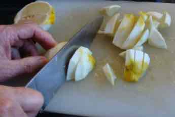 Lime marmalade fruit all chopped. Lime marmalade fruit all chopped.