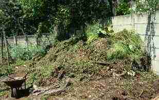 Make a compost pile Make a compost pile