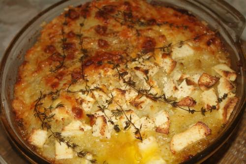 Mashed potato and sauerkraut bake Mashed potato and sauerkraut bake