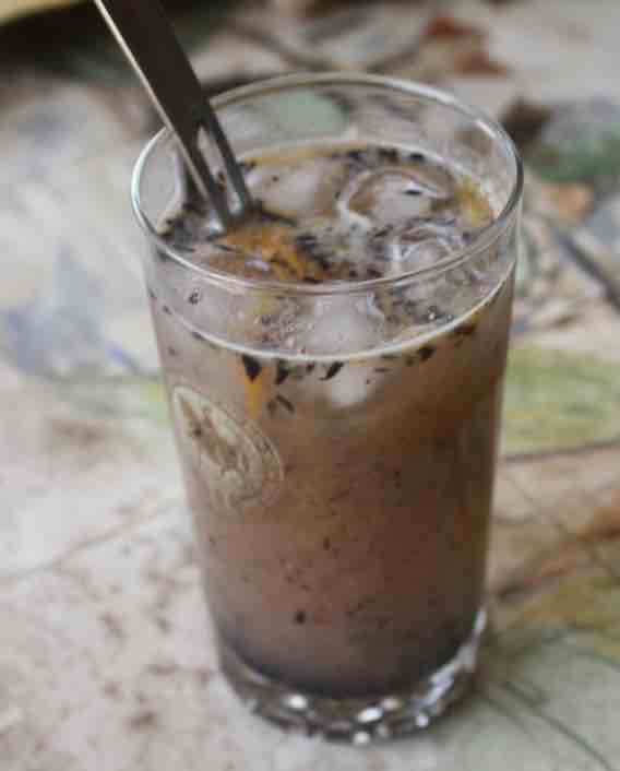 Milky oats slushie. Milky oats slushie.