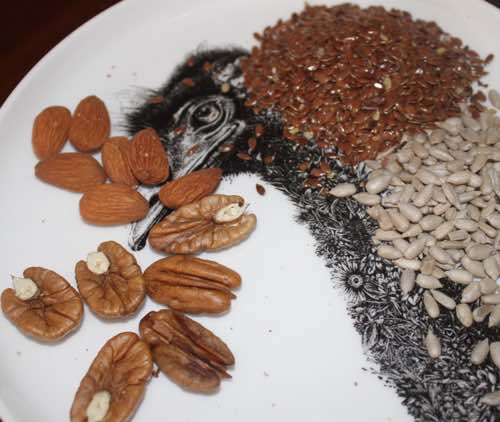 Nuts and seeds for vitamin E