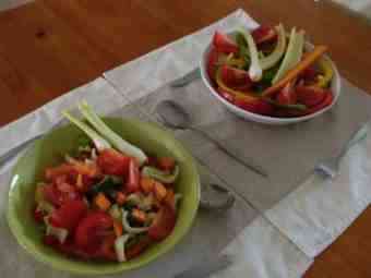 The 4th stage of our olive garden salad recipe; add the shallots. The 4th stage of our olive garden salad recipe; add the shallots.