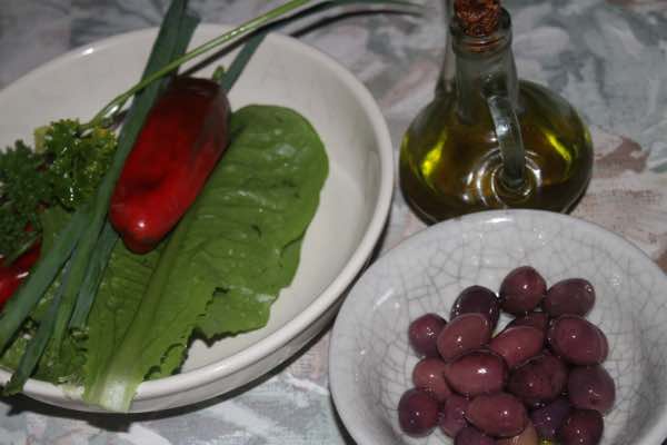 Olives and the oil. Olives and the oil.