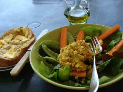 Peas add a richness to any salad. Peas add a richness to any salad.