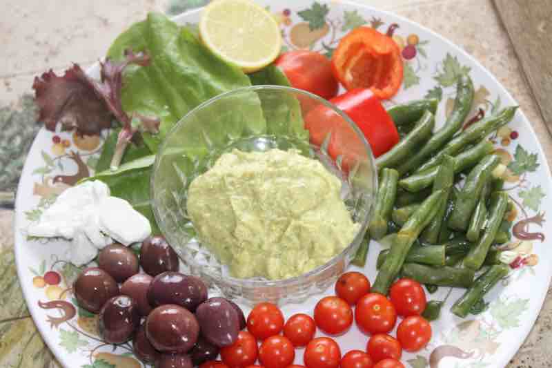 Piquant tahini sauce