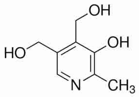 Pyridoxine structure Pyridoxine structure