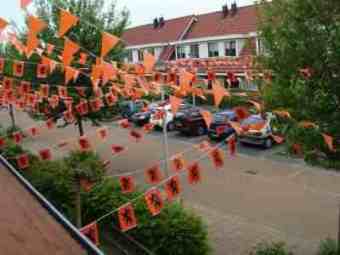 Riedertuin where we lived with world cup flags. Riedertuin where we lived with world cup flags.