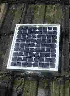 Solar panel for the pump Solar panel for the pump