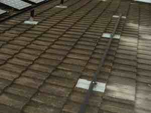 Solar panel supports complete Solar panel supports complete