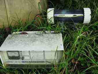 Solar salt chlorinator Solar salt chlorinator