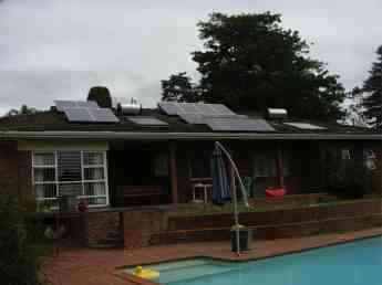 Solar swimming pool Solar swimming pool