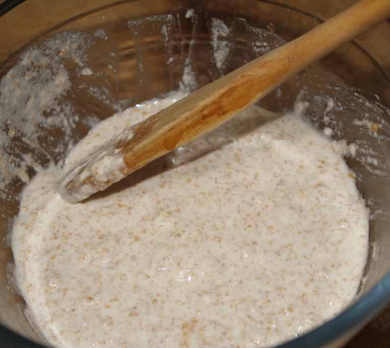 Sourdough pizza levain