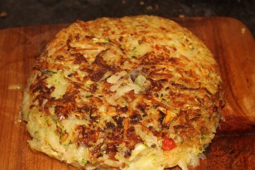 Swiss new potato rosti Swiss new potato rosti