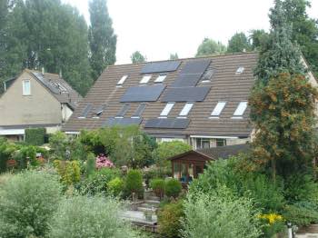 West facing PV panels in Holland West facing PV panels in Holland