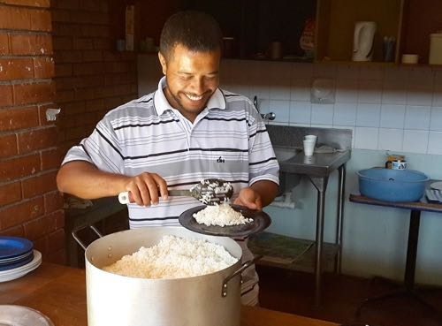 White rice has energy but no nutrients