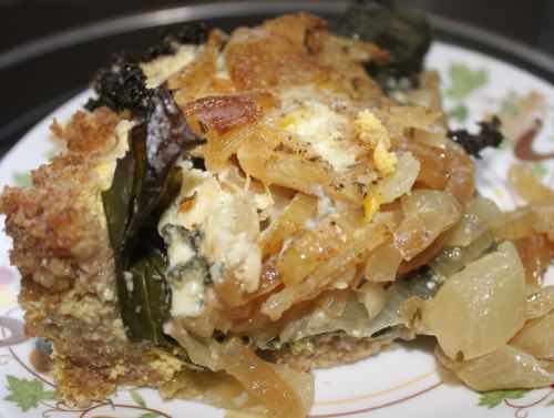 French onion wholegrain quiche French onion wholegrain quiche