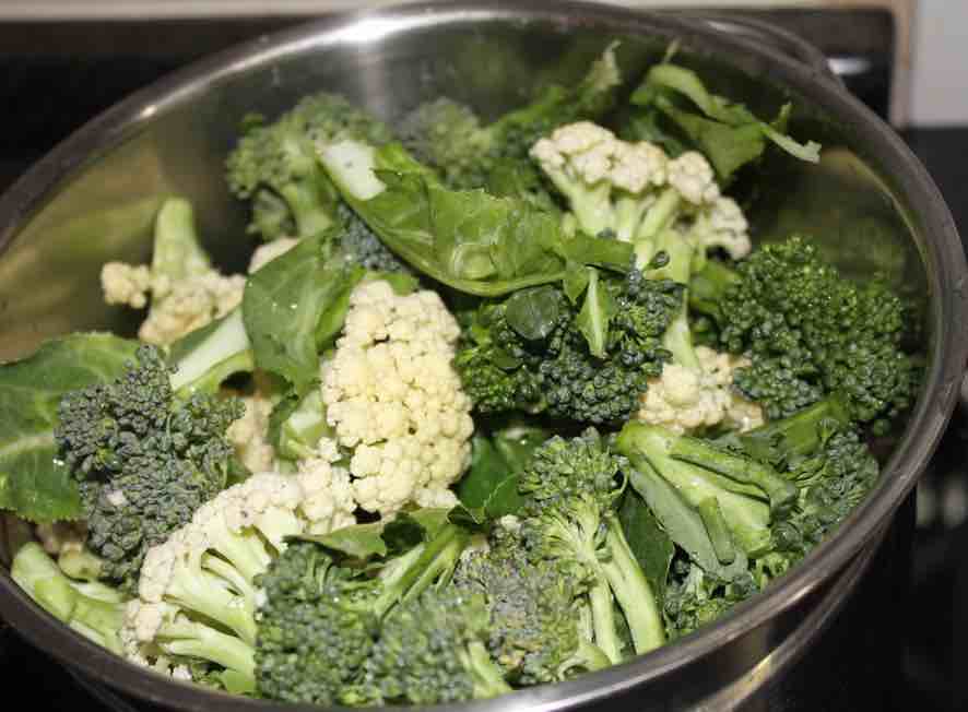 Branching broccoli and cauliflower mix. Branching broccoli and cauliflower mix.