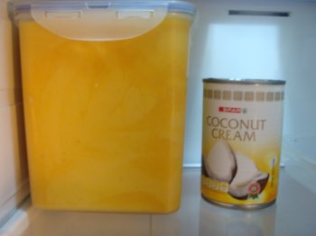 Homemade butternut soup with added coconut cream. Homemade butternut soup with added coconut cream.