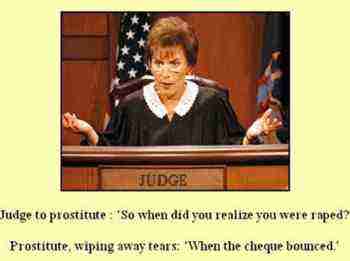 The prostitute and the judge.
