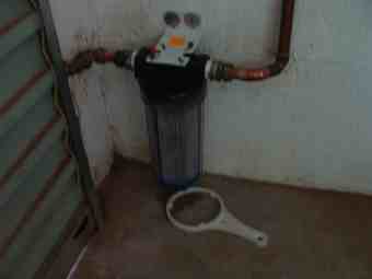 Rainwater filter may not be necessary. Rainwater filter may not be necessary.