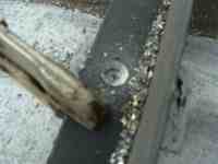 Solar panel countersunk Solar panel countersunk