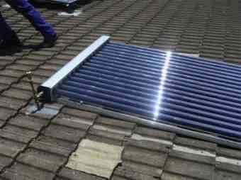 Solar tubes finished Solar tubes finished