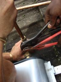 Solar tubes fitting 4 is the final stage.